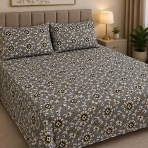 Blossom Elegance Bedsheet Set by EMAN LIVING