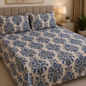 Blossom Elegance Bedsheet Set by EMAN LIVING
