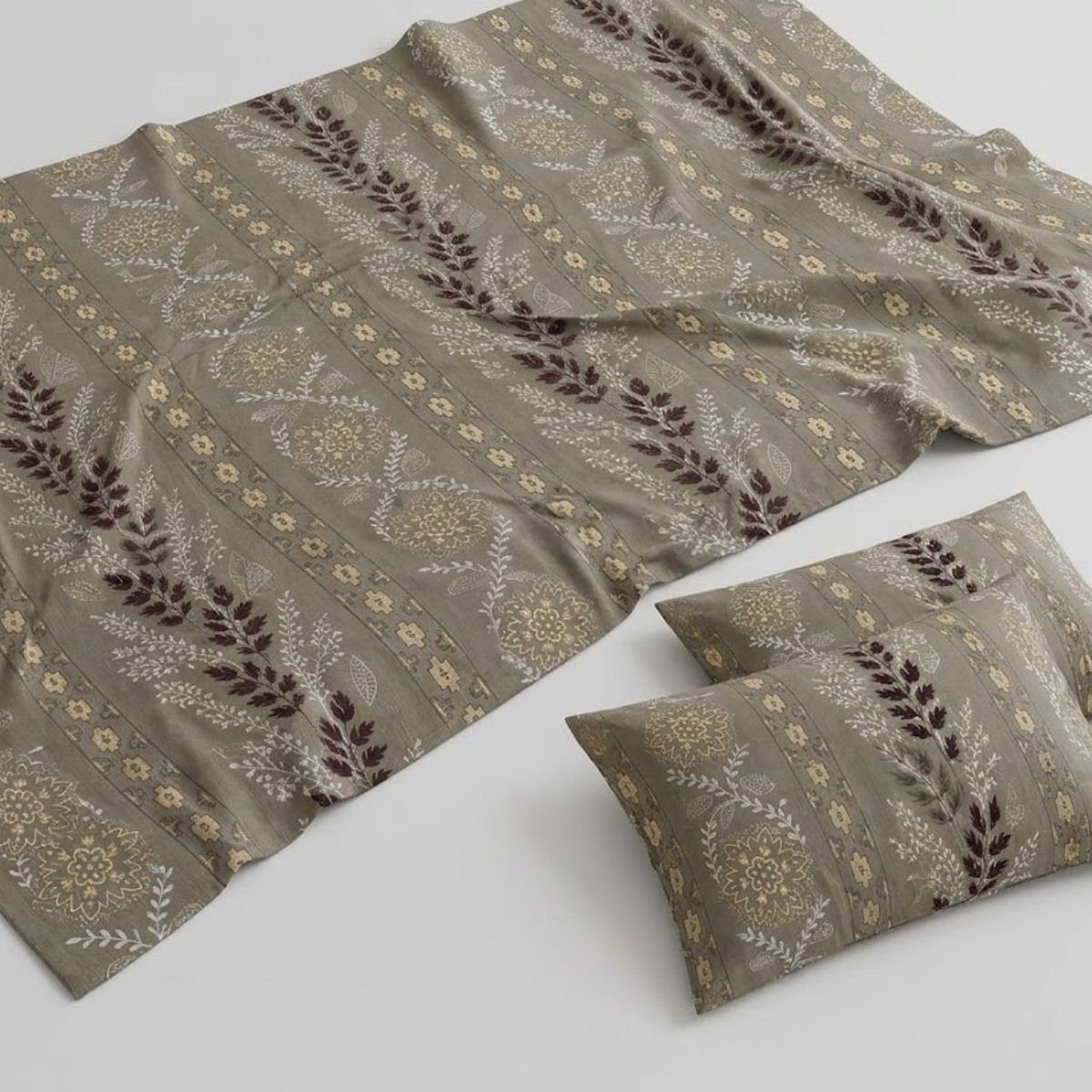 Blossom Elegance Bedsheet Set by EMAN LIVING - Image 2