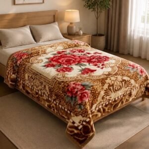 King Size Mink Blanket by EMAN LIVING
