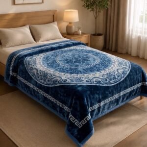 King Size Mink Blanket by EMAN LIVING