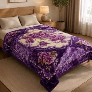 King Size Mink Blanket by EMAN LIVING