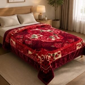 King Size Mink Blanket by EMAN LIVING