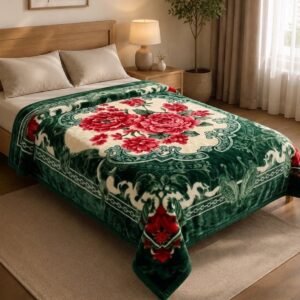 King Size Mink Blanket by EMAN LIVING