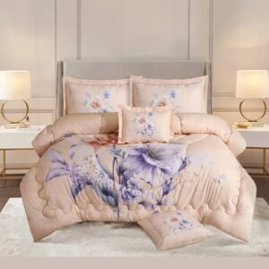 Floral Elegance King Size Bedding Set by EMAN LIVING