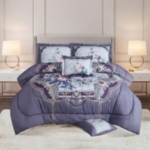 Floral Elegance King Size Bedding Set by EMAN LIVING