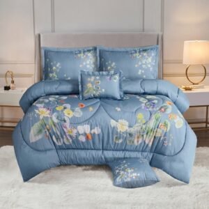 Floral Elegance King Size Bedding Set by EMAN LIVING